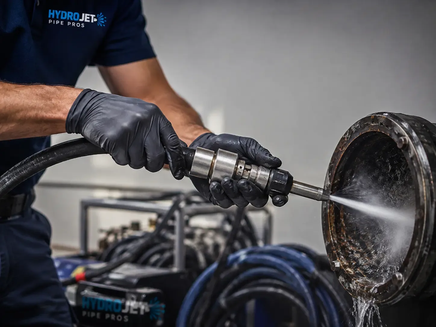 Hydro Jet Pipe Descaling in Hamilton, IL
